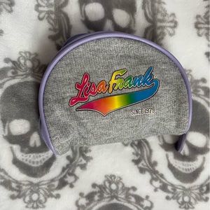 Lisa Frank zip up clutch